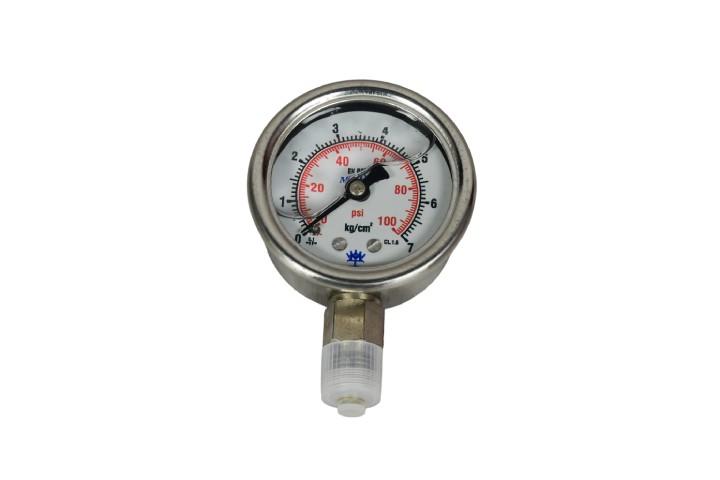 Pressure Gauge (50 mm, 0–7 bar)